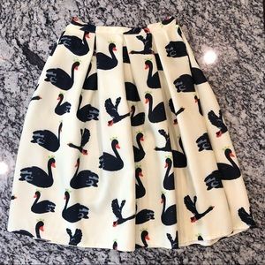 Black Swan A-Line Skirt